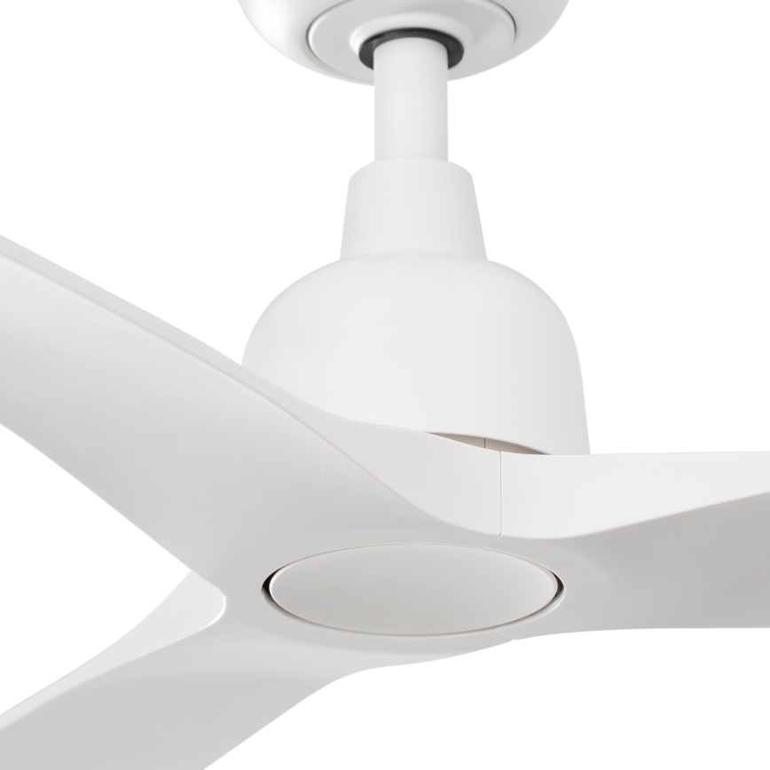 FARO 34363 - Stropní ventilátor OUTWOOD L bílá pr. 150 cm IP44 + dálkové ovládání