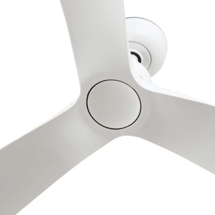 FARO 34363 - Stropní ventilátor OUTWOOD L bílá pr. 150 cm IP44 + dálkové ovládání
