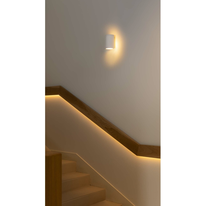 FARO 40522 - Nástěnné svítidlo SOLE 1xGU10/8W/230V bílá kulatý