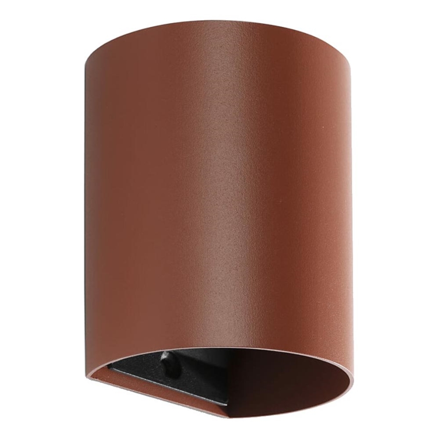 FARO 40525 - Nástěnné svítidlo SOLE 1xGU10/8W/230V cihlová kulatý