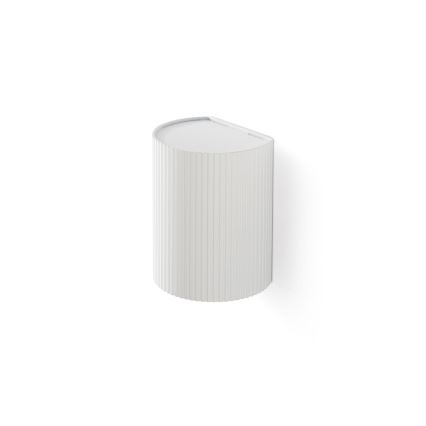 FARO 40526 - Nástěnné svítidlo SOLE 1xGU10/8W/230V bílá vroubkovaná kulatý