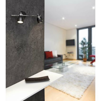 FARO 40885 - Nástěnné svítidlo MIKA 2 2xGU10/50W/230V