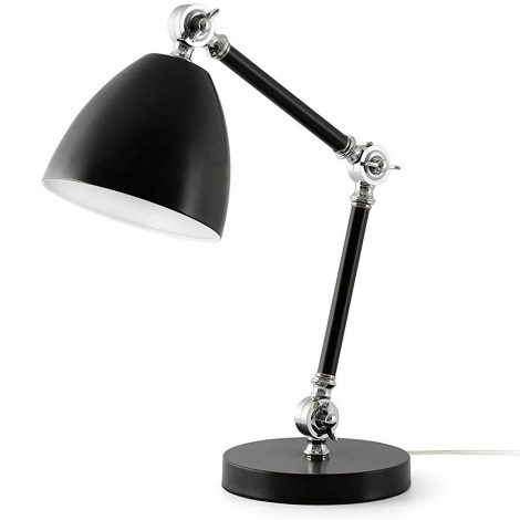FARO 50117 - Stolní lampa ADITI 1xE14/40W/230V černá