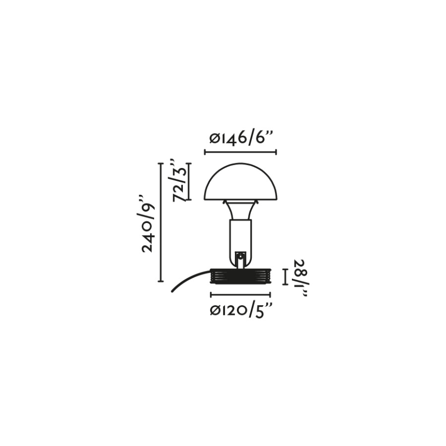 FARO 56102 - Stolní lampa s klipem 2v1 BELA 1xE27/15W/230V modrá