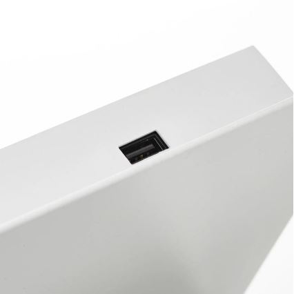 FARO 62122 - LED Nástěnné bodové svítidlo SUAU LED/3W/230V USB bílá