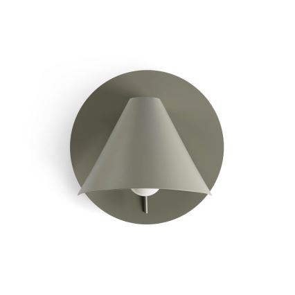 FARO 62356 - Nástěnné bodové svítidlo NOON 1xE27/15W/230V khaki