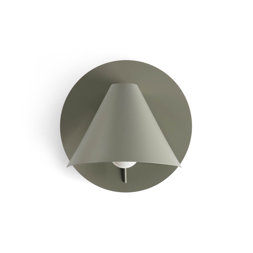 FARO 62356 - Nástěnné bodové svítidlo NOON 1xE27/15W/230V khaki