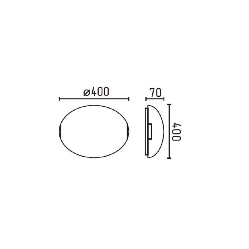 FARO 63057 - Stropní svítidlo DINO 2xE27/60W/230V