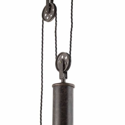 FARO 66205 - Závěsné svítidlo WINCH 1xE27/60W/230V