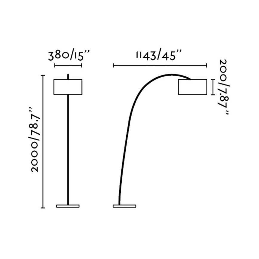 Faro 68462 - Stojací lampa PAPUA 1xE27/60W/230V