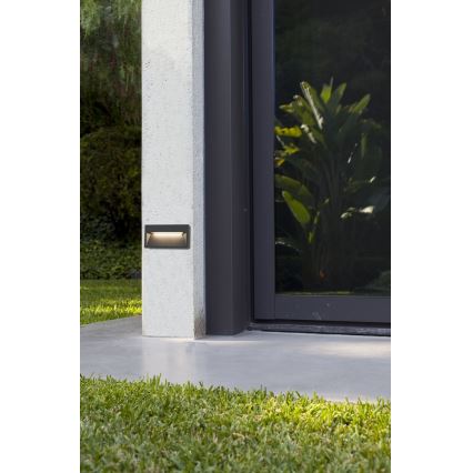 FARO 70508 - LED Venkovní nástěnné svítidlo PATH LED/9W/230V IP44