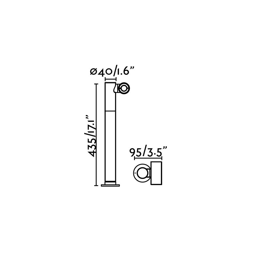 FARO 70783 - LED Venkovní lampa SPY-2 LED/6W/230V IP65