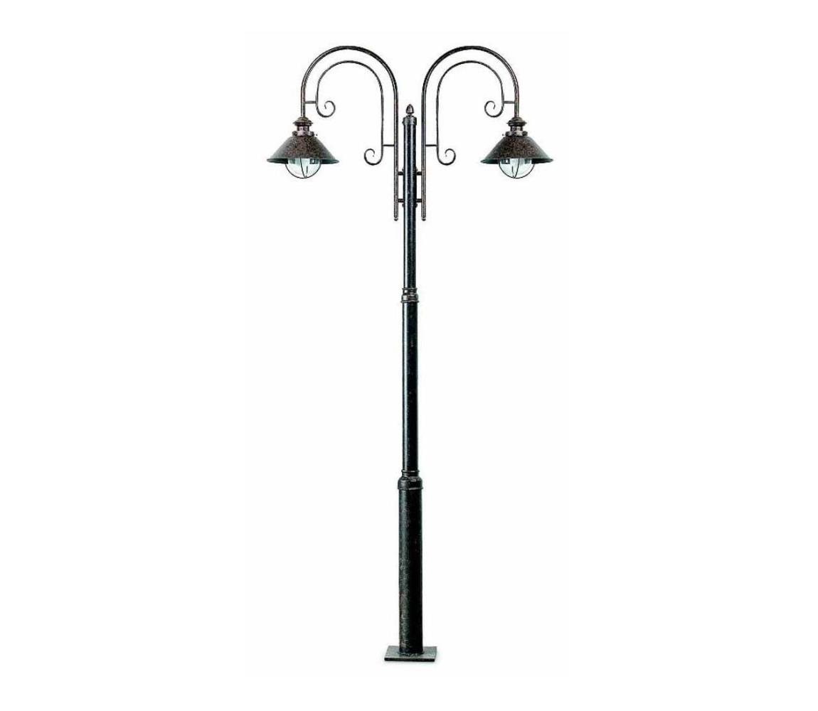 FARO Barcelona FARO 71117 - Venkovní lampa NAUTICA 2xE27/11W/230V IP33 FA71117