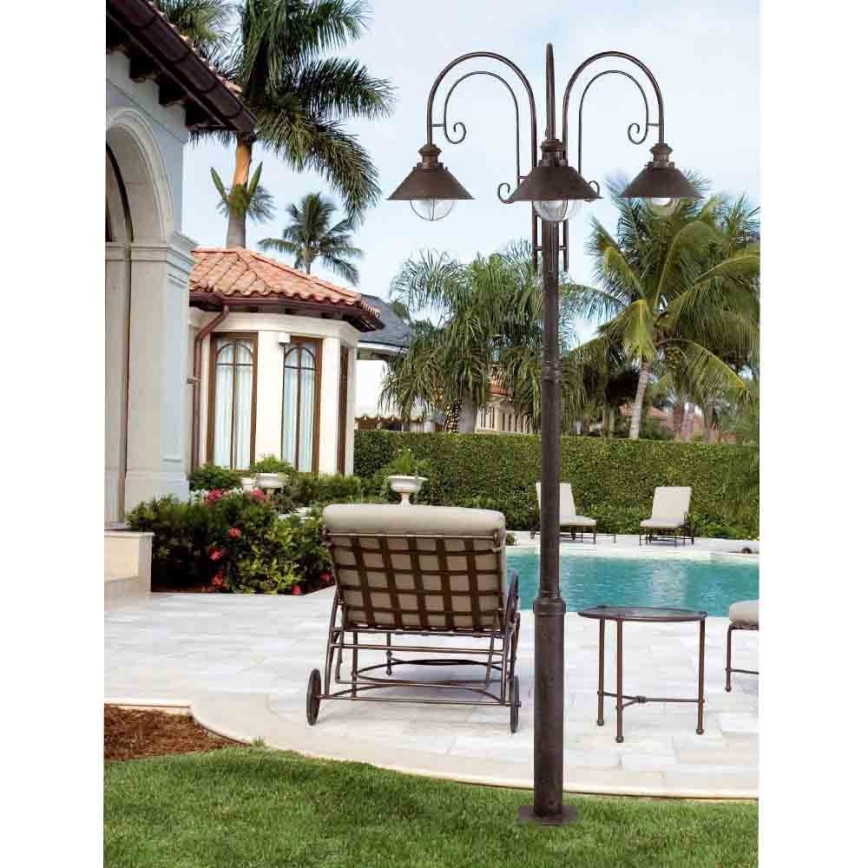 FARO 71118 - Venkovní lampa NAUTICA 3xE27/11W/230V IP33