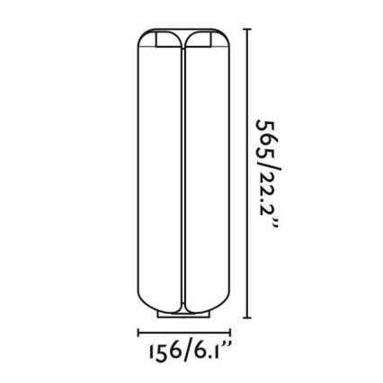 FARO 71214 - LED Venkovní lampa BU-OH LED/12W/230V IP65