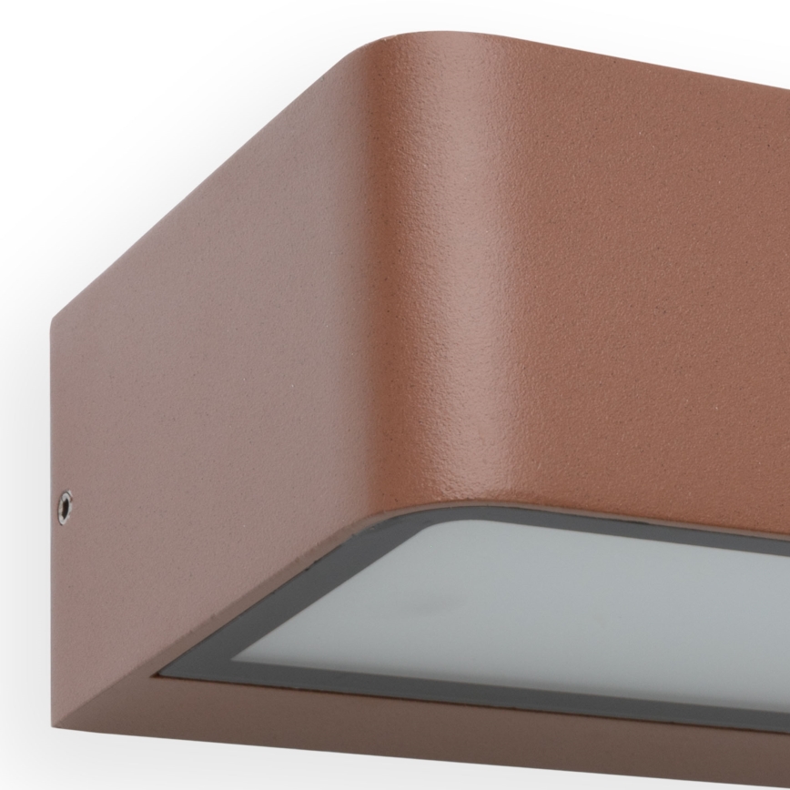 FARO 71309 - LED Venkovní nástěnné svítidlo TAKUA LED/10W/230V IP65 hnědá