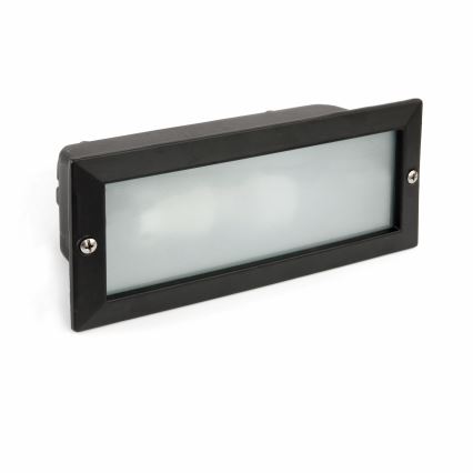 FARO 71491 - Venkovní zápustné svítidlo LISO 1xE27/40W/230V IP44