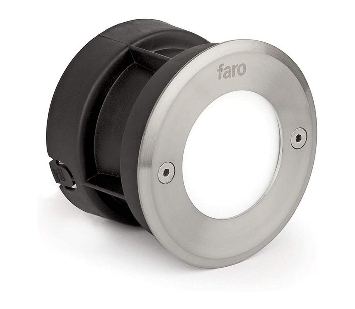 FARO Barcelona FARO 71496N - LED Venkovní nájezdové svítidlo LED-18 LED/3W/230V IP67 FA71496N