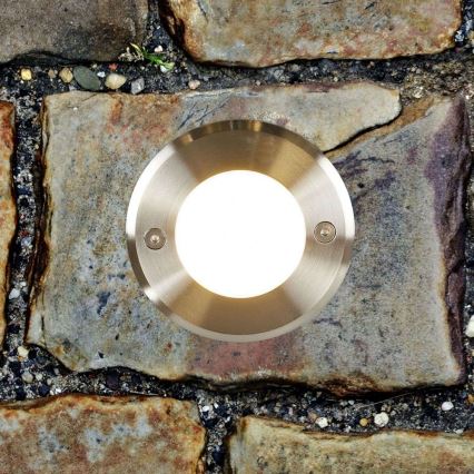 FARO 71498 - LED Venkovní nájezdové svítidlo LED/3W/100-240V IP67 kulatý