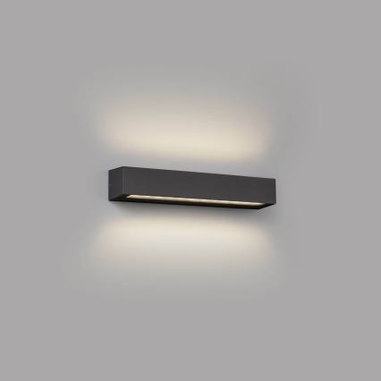 FARO 71904 - LED Venkovní nástěnné svítidlo DORO 2xLED/10W/230V IP65 antracit
