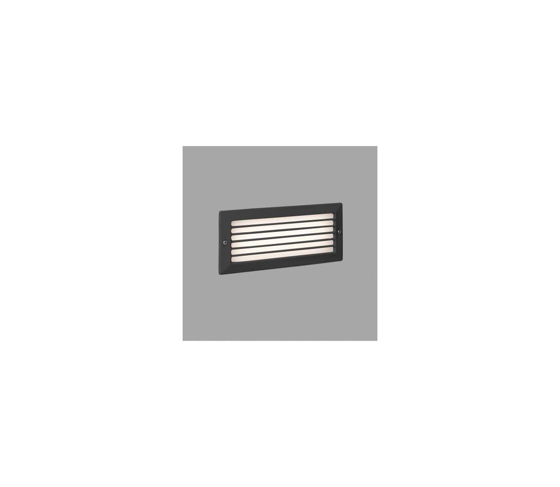 FARO Barcelona FARO 72095 - LED Venkovní zápustné svítidlo STRIPE-1 LED/5W/230V IP54 FA72095