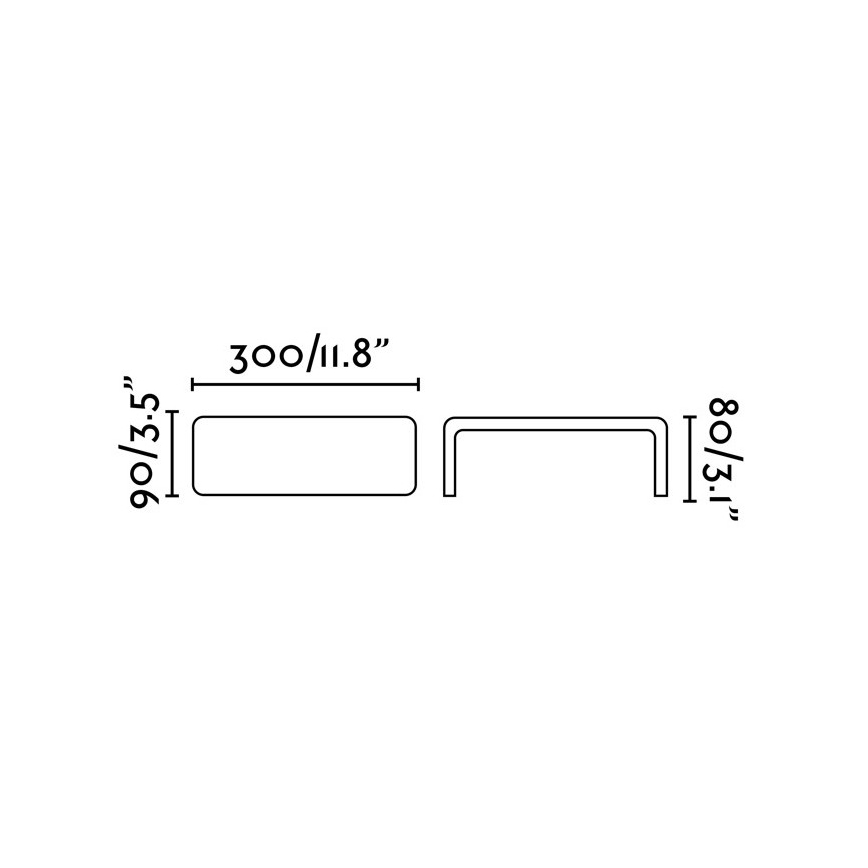 FARO 72272 - LED Venkovní nástěnné svítidlo BRACKET LED/6W/230V IP44