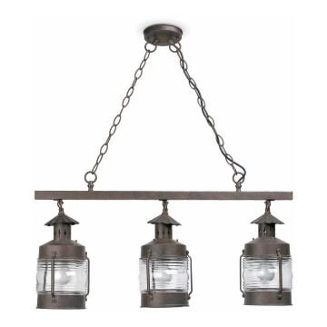 FARO 74217 - Venkovní lustr NAUTA 3xE27/15W/230V FARO 74217 - Venkovní lustr NAUTA 3xE27/15W/230V