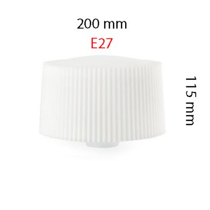 FARO 74429 - Stínidlo MUFFIN E27/230V pr. 20 cm