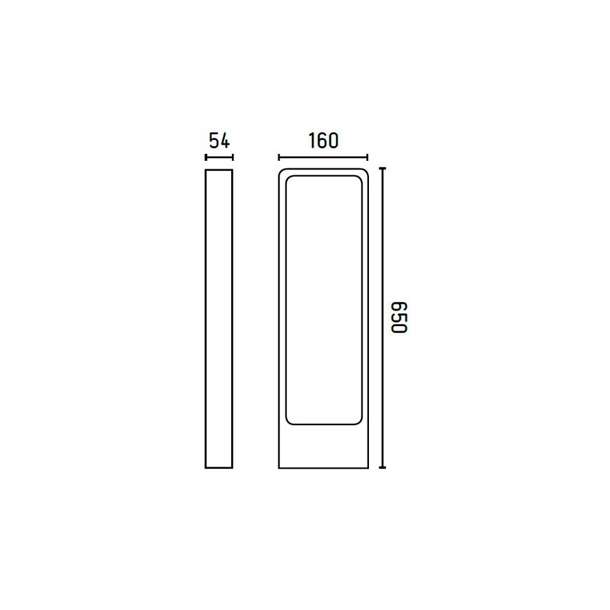FARO 75520 - LED Venkovní lampa DAS LED/5W/230V IP54