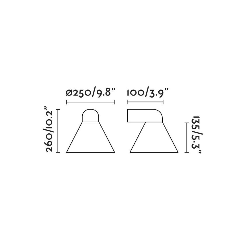 FARO Barcelona - Venkovní nástěnné svítidlo PALS 1xE27/15W/230V IP65