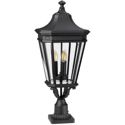 Feiss - Venkovní lampa COTSWOLD LANE 3xE14/60W/230V IP44 černá