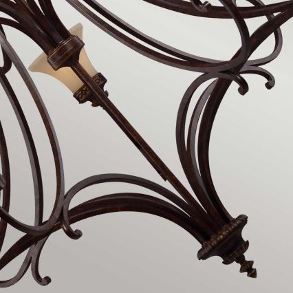 Feiss - Lustr na řetězu DRAWING ROOM 18xE27/60W/230V