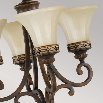 Feiss - Lustr na řetězu DRAWING ROOM 4xE27/60W/230V