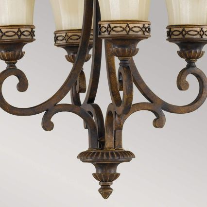 Feiss - Lustr na řetězu DRAWING ROOM 4xE27/60W/230V