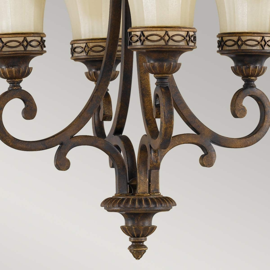 Feiss - Lustr na řetězu DRAWING ROOM 4xE27/60W/230V