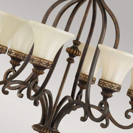 Feiss - Lustr na řetězu DRAWING ROOM 6xE27/60W/230V