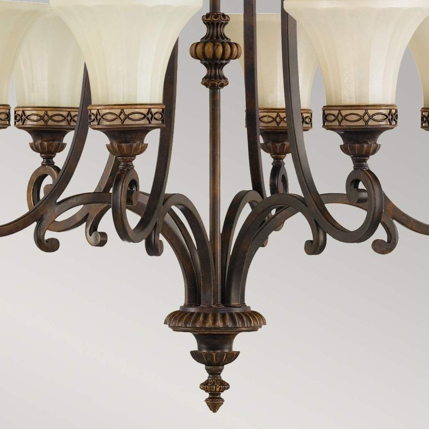 Feiss - Lustr na řetězu DRAWING ROOM 6xE27/60W/230V