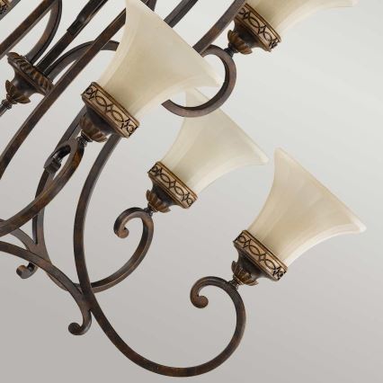 Feiss - Lustr na řetězu DRAWING ROOM 9xE27/60W/230V
