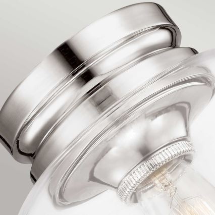 Feiss - Stropní svítidlo HOUNSLOW 1xE27/60W/230V lesklý chrom