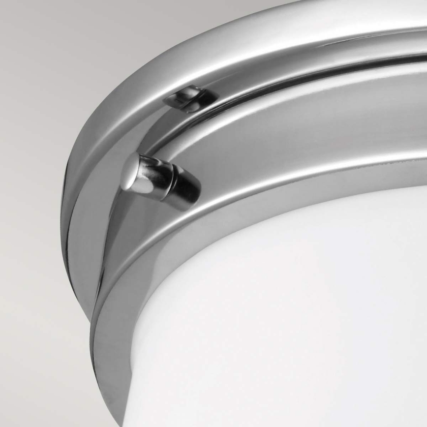 Feiss - Koupelnové stropní svítidlo PAYNE 2xE27/60W/230V IP44 matný chrom