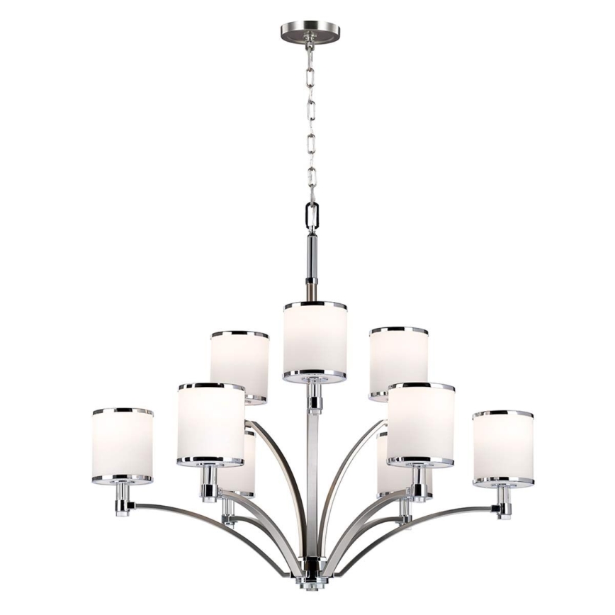 Feiss - Lustr na řetězu PROSPECT PARK 9xE27/60W/230V