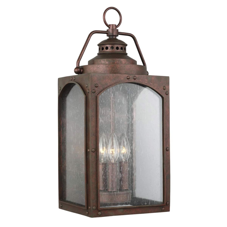 Feiss - Venkovní nástěnné svítidlo RANDHURST 3xE14/40W/230V IP44
