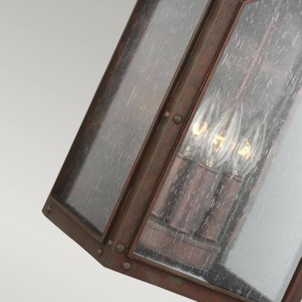 Feiss - Venkovní nástěnné svítidlo RANDHURST 3xE14/40W/230V IP44