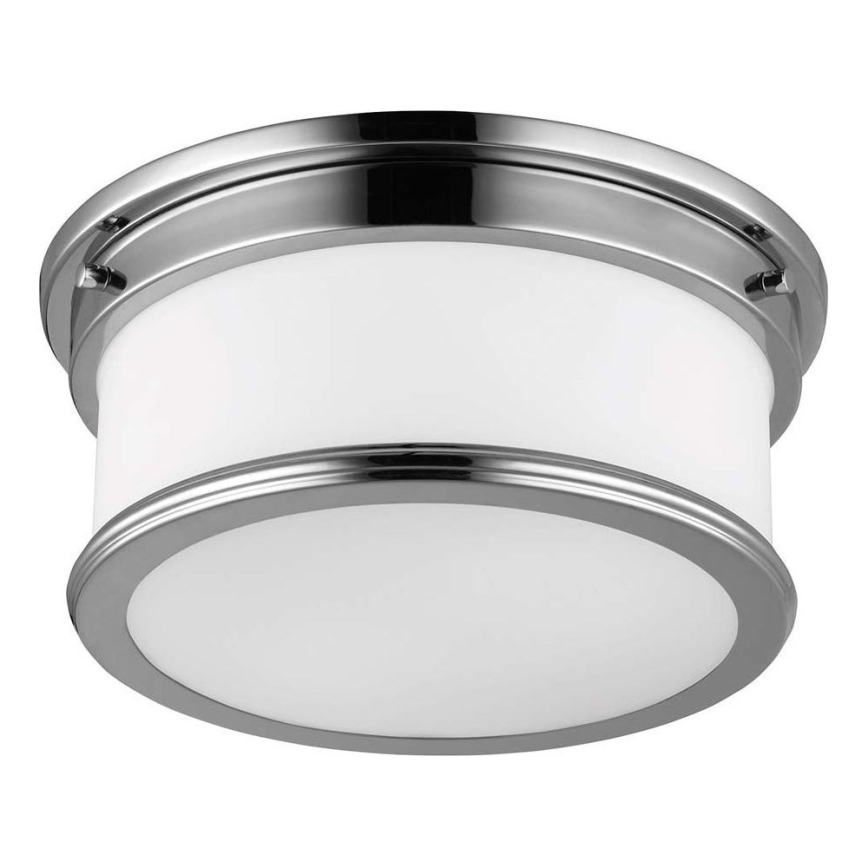 Feiss - Koupelnové stropní svítidlo PAYNE 2xE27/60W/230V IP44 matný chrom