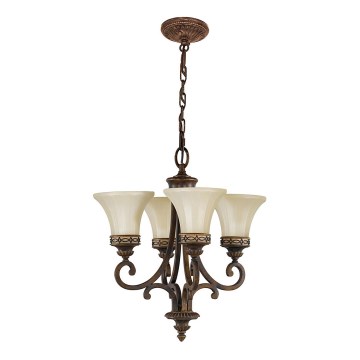 Feiss - Lustr na řetězu DRAWING ROOM 4xE27/60W/230V