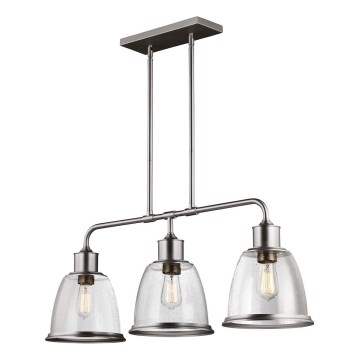 Feiss - Lustr na tyči HOBSON 3xE27/60W/230V