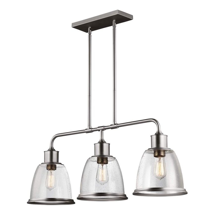 Feiss - Lustr na tyči HOBSON 3xE27/60W/230V