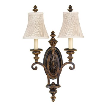 Feiss - Nástěnné svítidlo DRAWING ROOM 2xE14/60W/230V