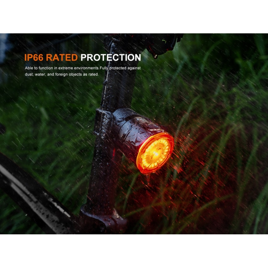 Fenix BC06R - LED Stmívatelná nabíjecí blikačka na kolo LED/USB IP66 90 lm 24,5 h