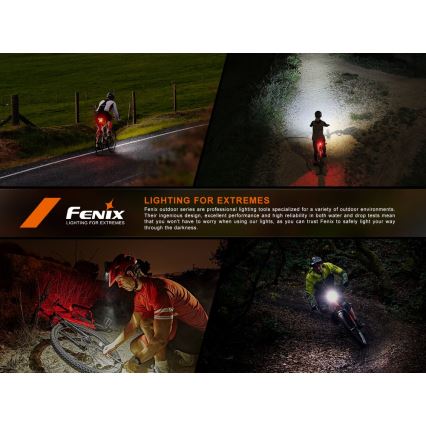Fenix BC06R - LED Stmívatelná nabíjecí blikačka na kolo LED/USB IP66 90 lm 24,5 h